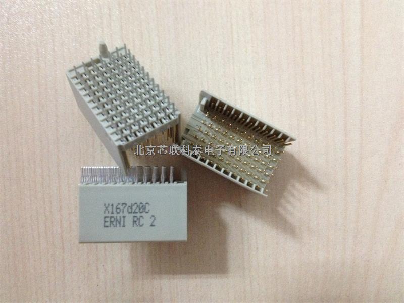 2.0毫米iBridg彎角式公ERNI恩尼PCB連接器109917-109917盡在買(mǎi)賣(mài)IC網(wǎng)